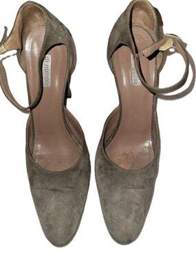 Vintage di nuccio Taupe Suede Pumps - EU38/US8